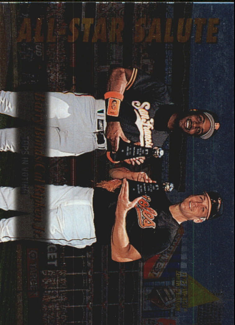 1995 Zenith All-Star Salute #18 C.Ripken/B.Bonds