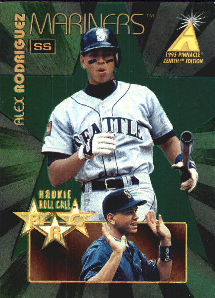 1995 Zenith Rookie Roll Call #1 Alex Rodriguez