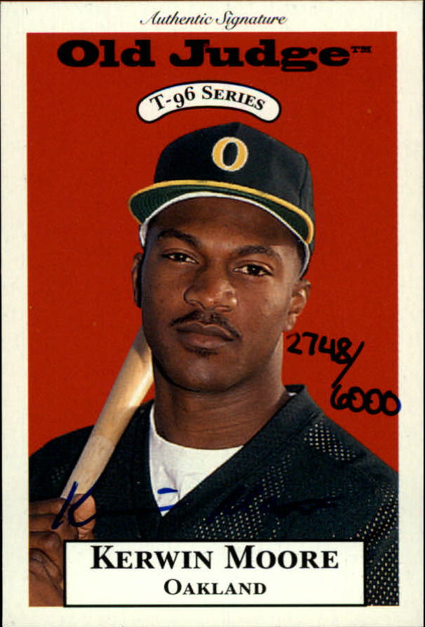 1996 Signature Rookies Old Judge Signatures #22 Kerwin Moore