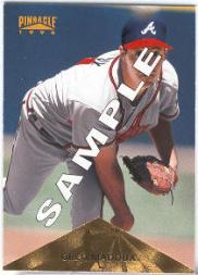 1996 Pinnacle Samples #1 Greg Maddux