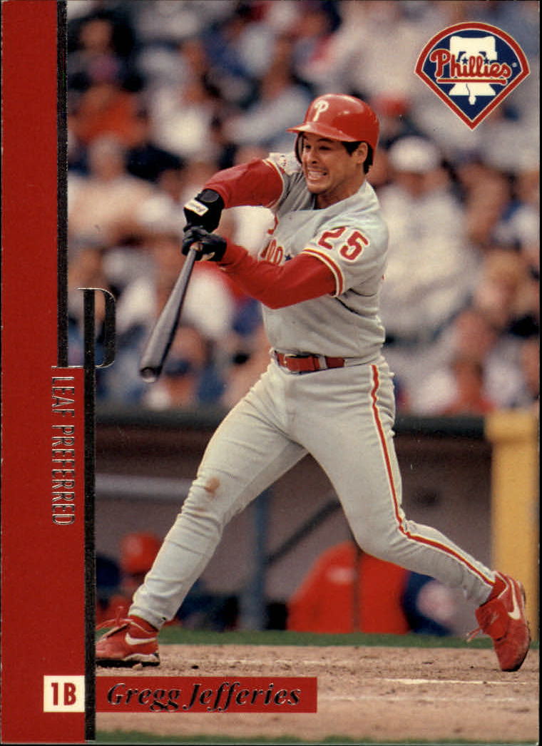 1996 Leaf Preferred #3 Gregg Jefferies