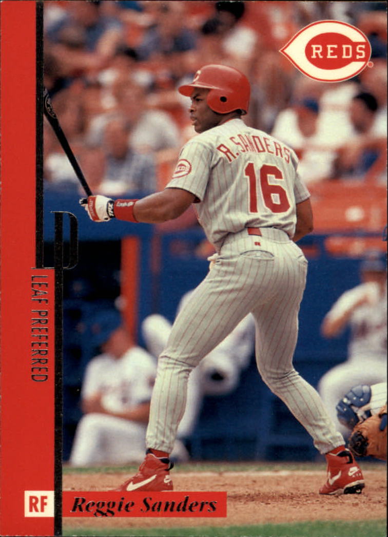 1996 Leaf Preferred #4 Reggie Sanders