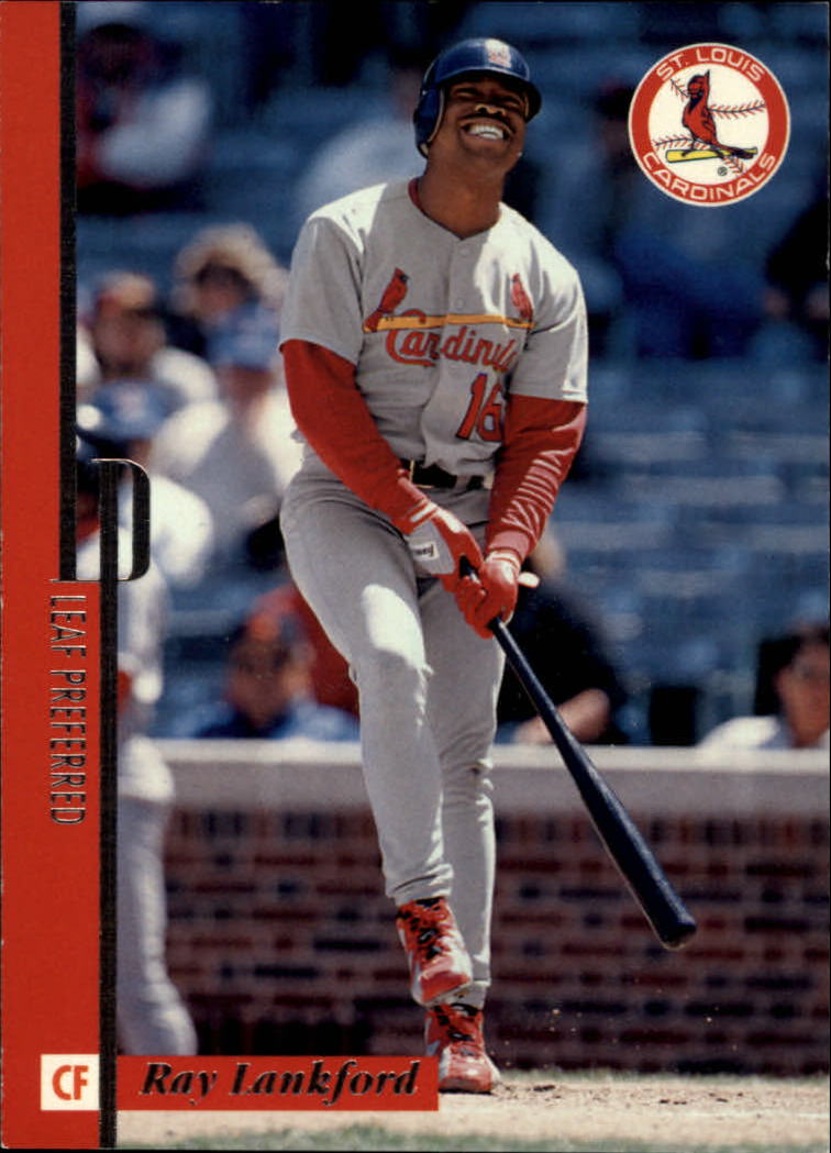 1996 Leaf Preferred #10 Ray Lankford