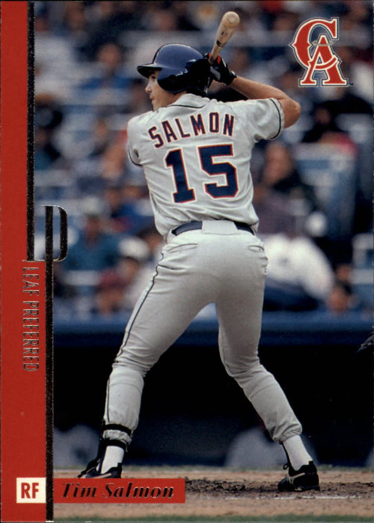 1996 Leaf Preferred #28 Tim Salmon