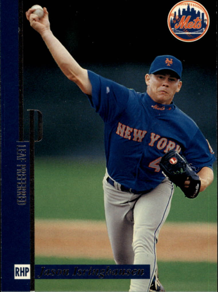 1996 Leaf Preferred #37 Jason Isringhausen