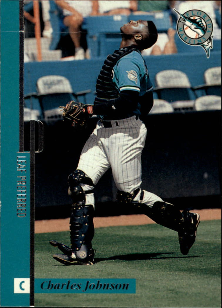 1996 Leaf Preferred #42 Charles Johnson
