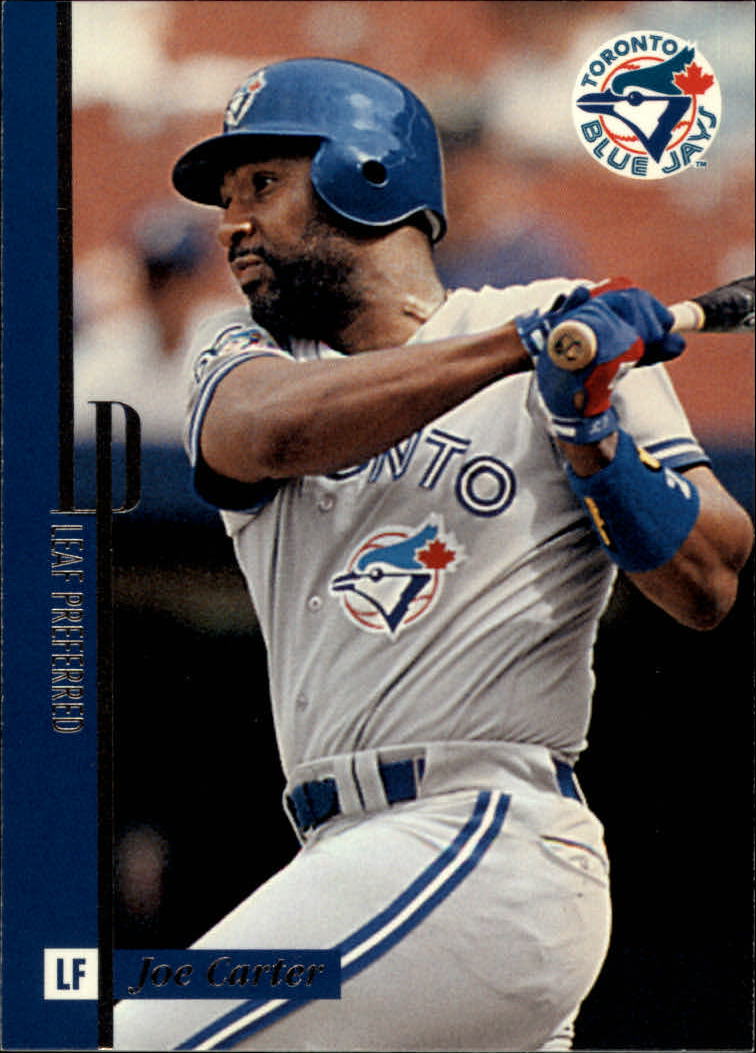 1996 Leaf Preferred #56 Joe Carter