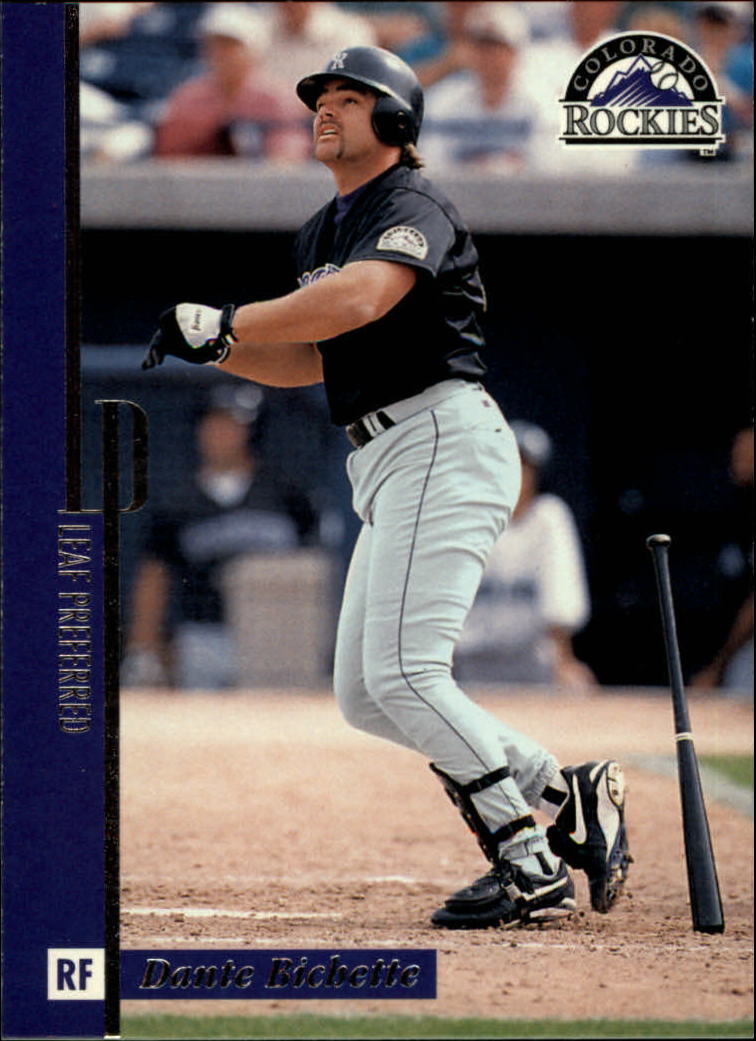 1996 Leaf Preferred #59 Dante Bichette