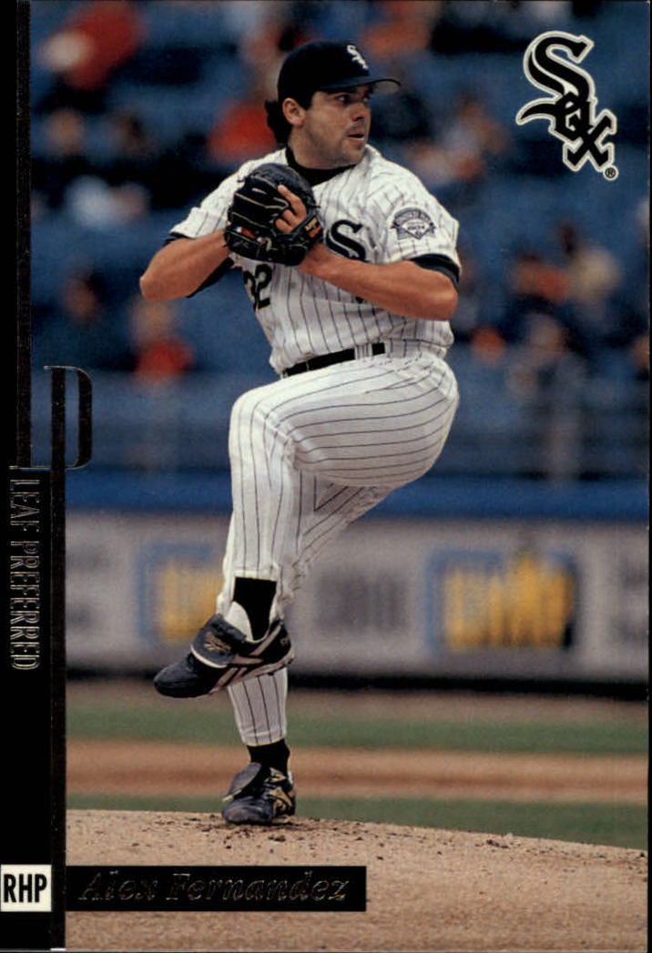1996 Leaf Preferred #65 Alex Fernandez
