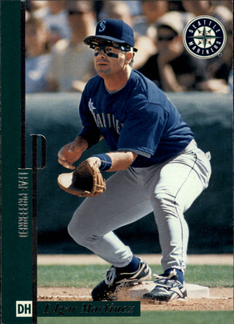 1996 Leaf Preferred #71 Edgar Martinez
