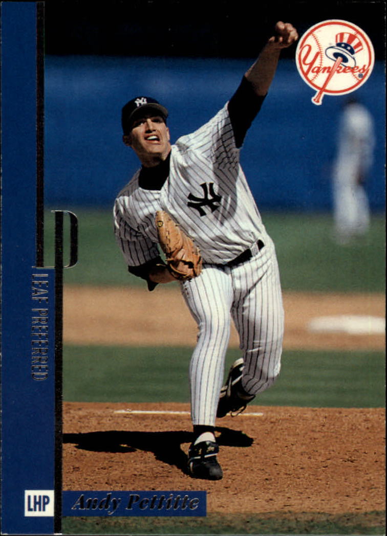 1996 Leaf Preferred #72 Andy Pettitte