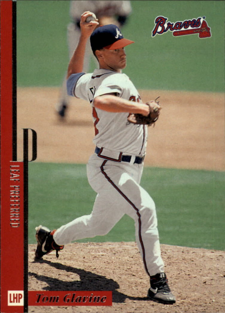 1996 Leaf Preferred #74 Tom Glavine