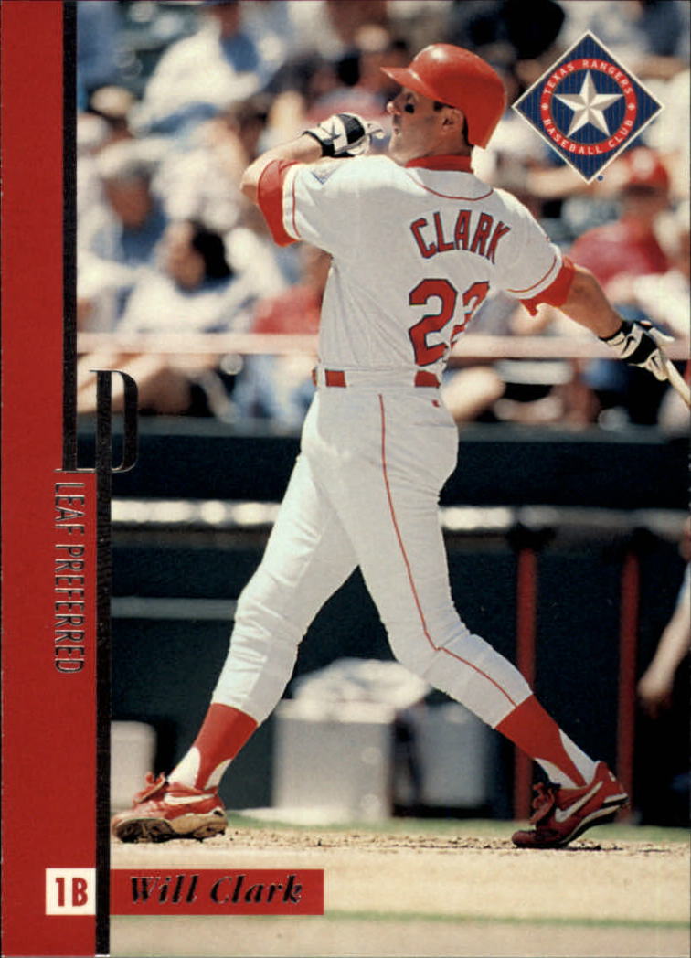 1996 Leaf Preferred #76 Will Clark