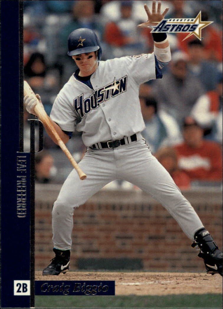 1996 Leaf Preferred #77 Craig Biggio