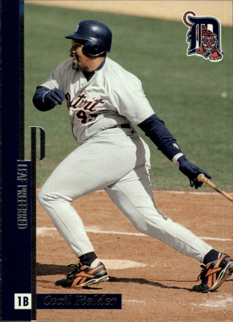 1996 Leaf Preferred #85 Cecil Fielder