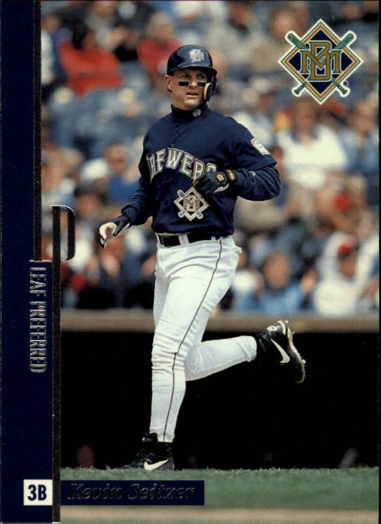 1996 Leaf Preferred #89 Kevin Seitzer
