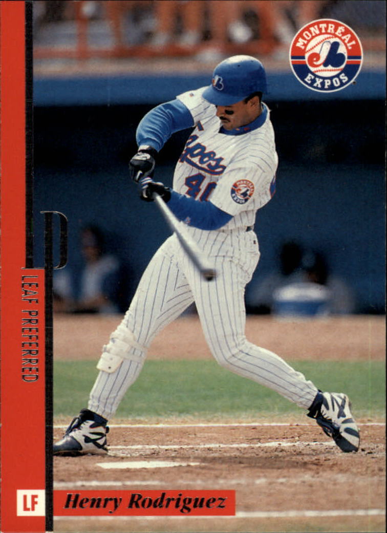 1996 Leaf Preferred #97 Henry Rodriguez
