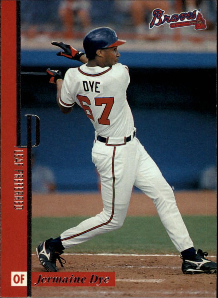 1996 Leaf Preferred #123 Jermaine Dye
