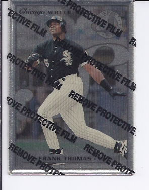 1996 Leaf Preferred Steel #1 Frank Thomas