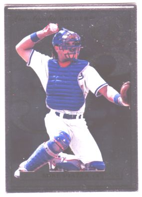 1996 Leaf Preferred Steel #51 Mike Piazza