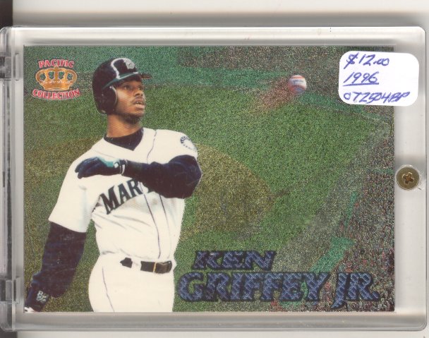 1996 Pacific Prisms Fence Busters #FB6 Ken Griffey Jr.