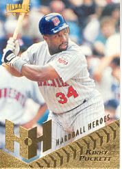 1996 Pinnacle #268 Kirby Puckett HH