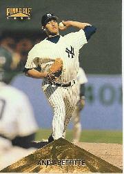 1996 Pinnacle #291 Andy Pettitte HH