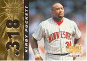 1996 Pinnacle #318 Kirby Puckett 300