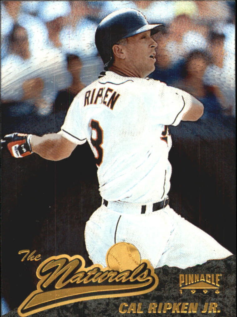 1996 Pinnacle Starburst #63 Cal Ripken NAT