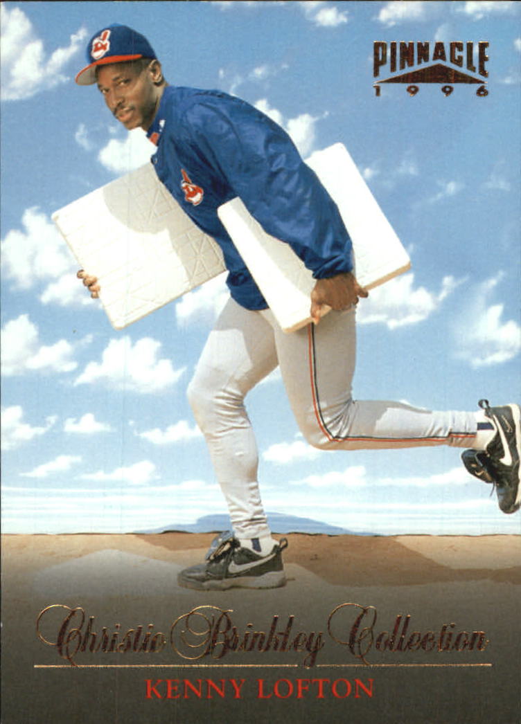 1996 Pinnacle Christie Brinkley Collection #16 Kenny Lofton