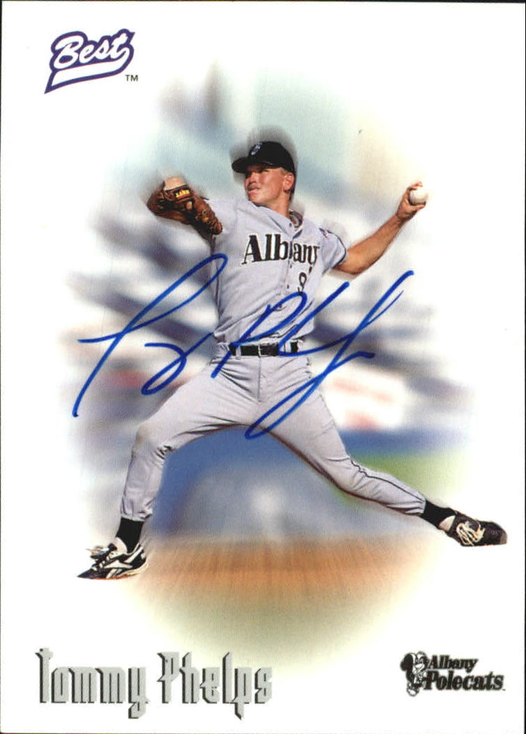 1996 Best Autographs #54 Tommy Phelps