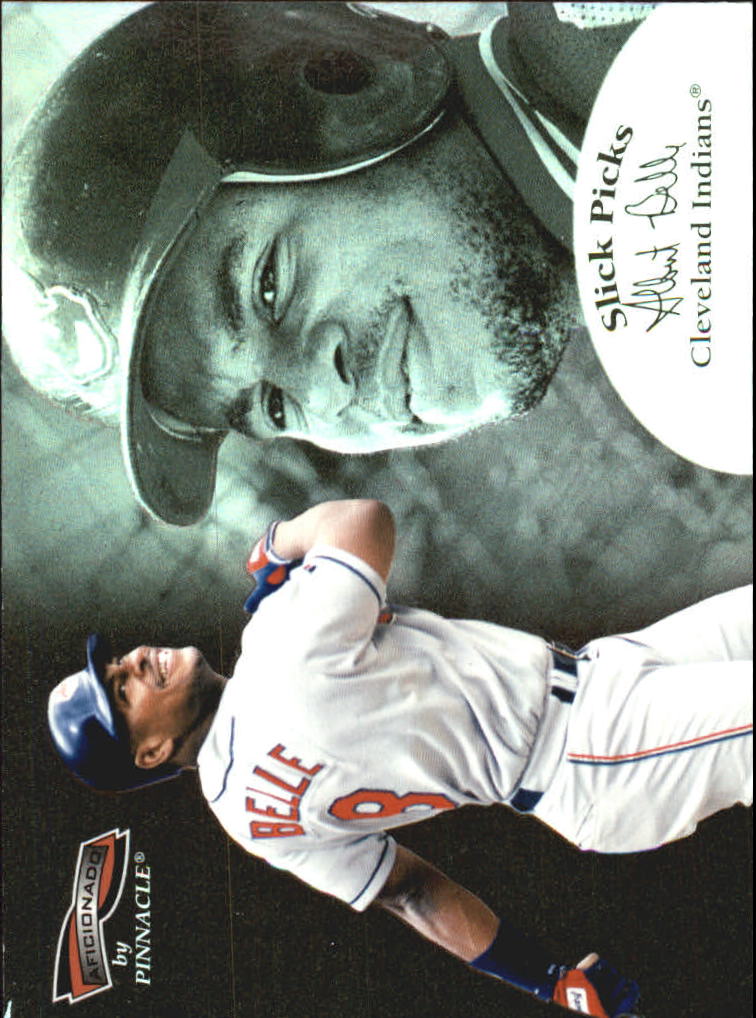 1996 Pinnacle Aficionado Slick Picks #8 Albert Belle