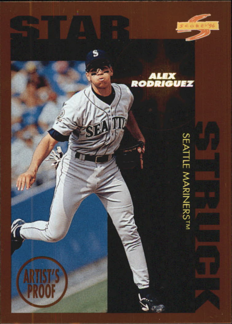 1996 Score Dugout Collection Artist's Proofs #B86 Alex Rodriguez SS
