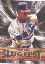 1996 Pinnacle Slugfest #10 Sammy Sosa