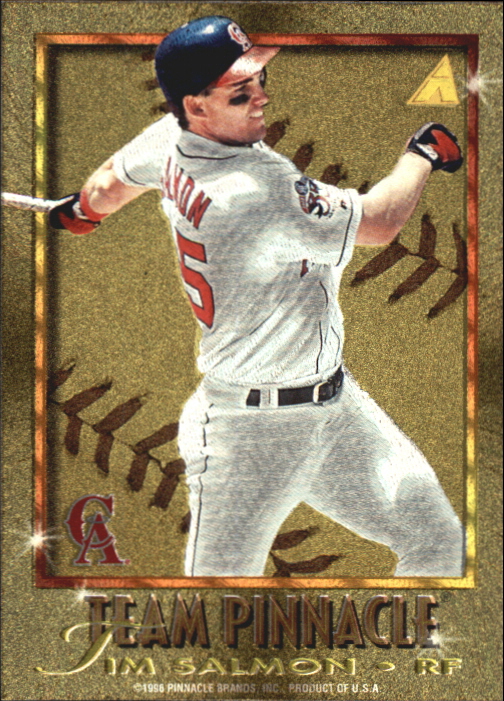 1996 Pinnacle Team Pinnacle #5 B.Bonds/T.Salmon