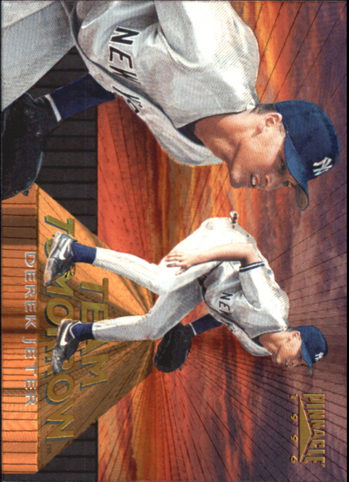 1996 Pinnacle Team Tomorrow #9 Derek Jeter