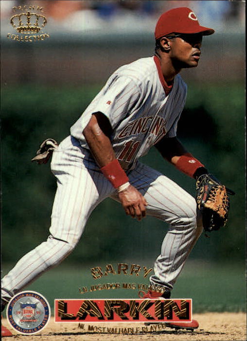 1996 Pacific #50 Barry Larkin MVP