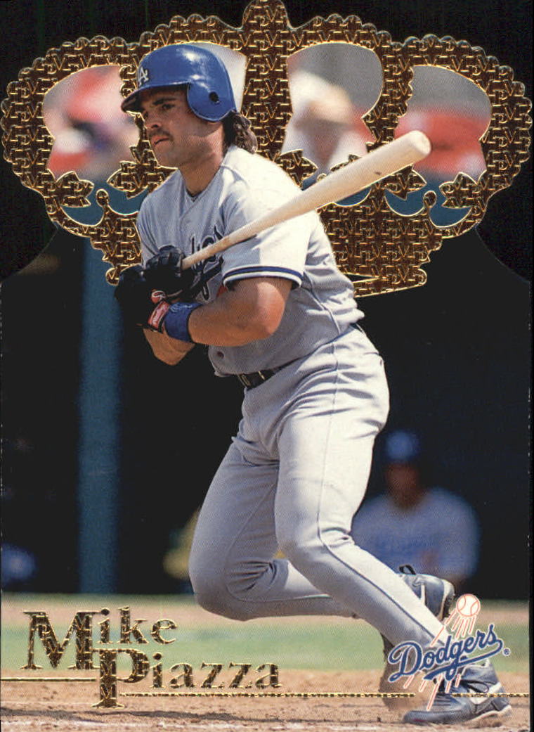 1996 Pacific Gold Crown Die Cuts #DC7 Mike Piazza