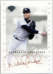 1996 Leaf Signature Extended Autographs #89 Derek Jeter SP/1000