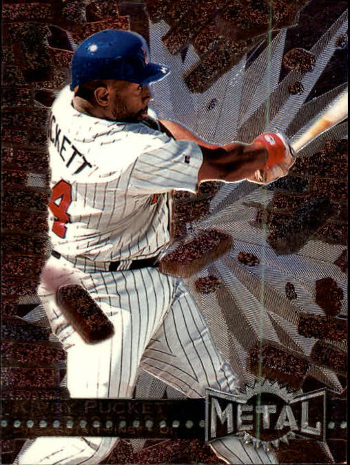1996 Metal Universe #80 Kirby Puckett