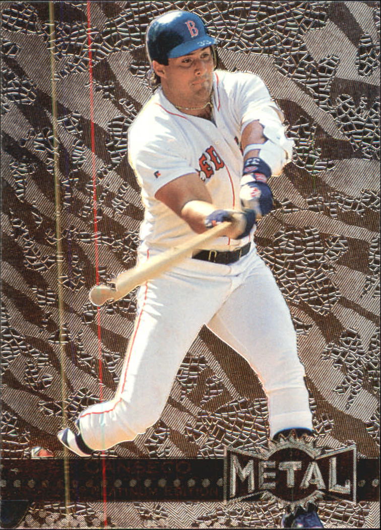 1996 Metal Universe Platinum #12 Jose Canseco