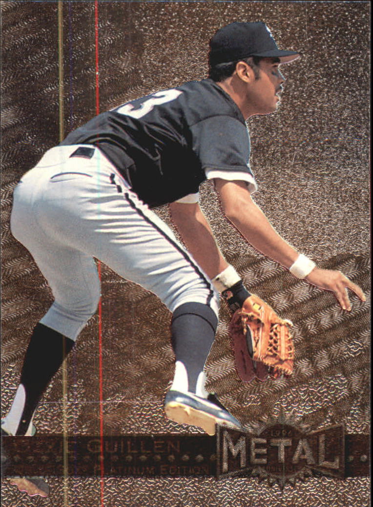 1996 Metal Universe Platinum #37 Ozzie Guillen