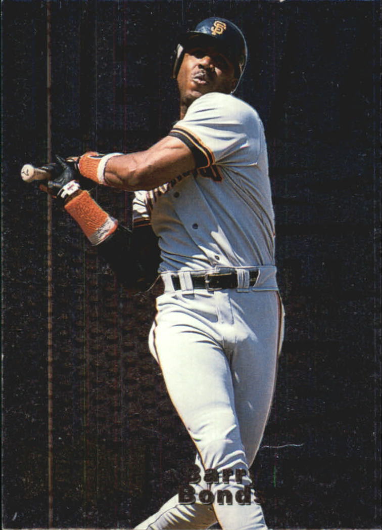 1996 Metal Universe Heavy Metal #2 Barry Bonds