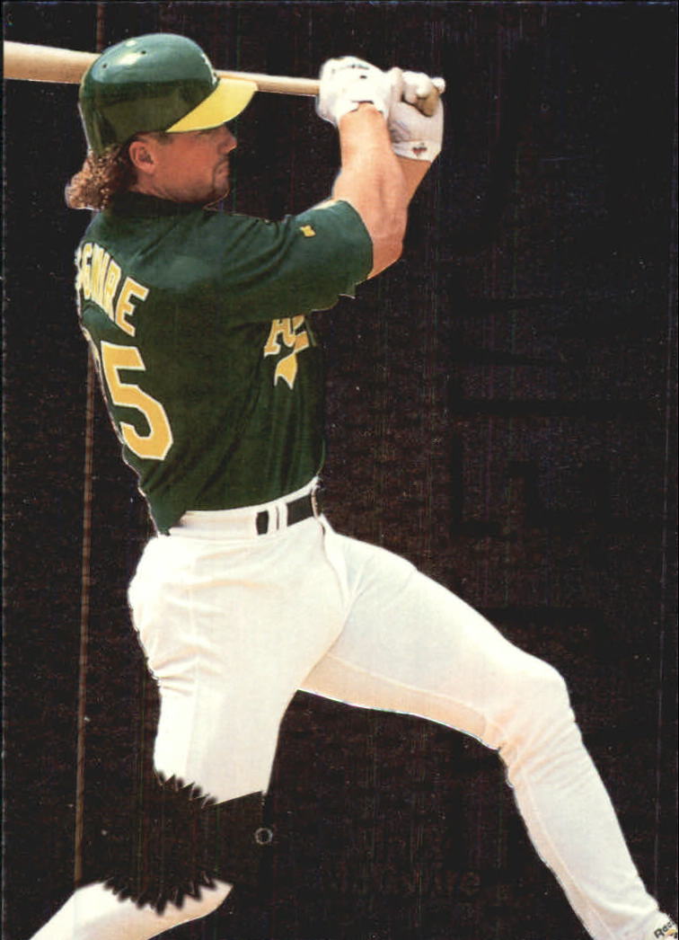 1996 Metal Universe Heavy Metal #5 Mark McGwire