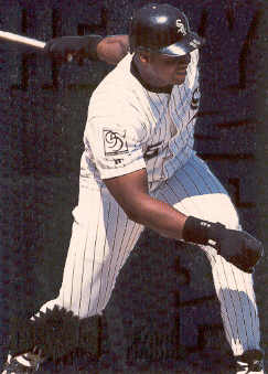1996 Metal Universe Heavy Metal #8 Frank Thomas