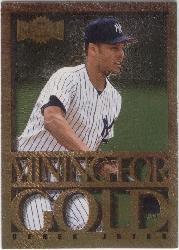 1996 Metal Universe Mining For Gold #6 Derek Jeter