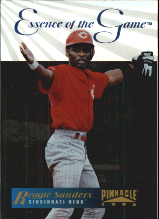 1996 Pinnacle Essence of the Game #6 Reggie Sanders