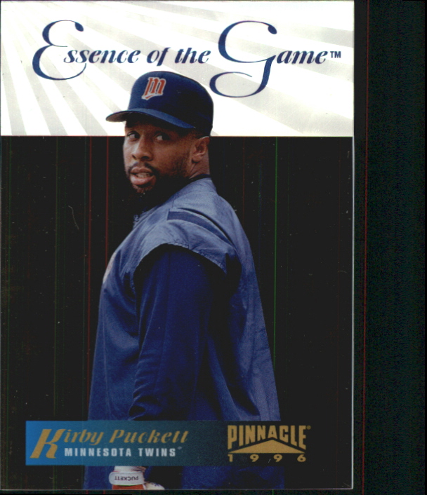 1996 Pinnacle Essence of the Game #8 Kirby Puckett