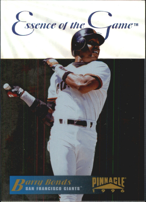 1996 Pinnacle Essence of the Game #18 Barry Bonds