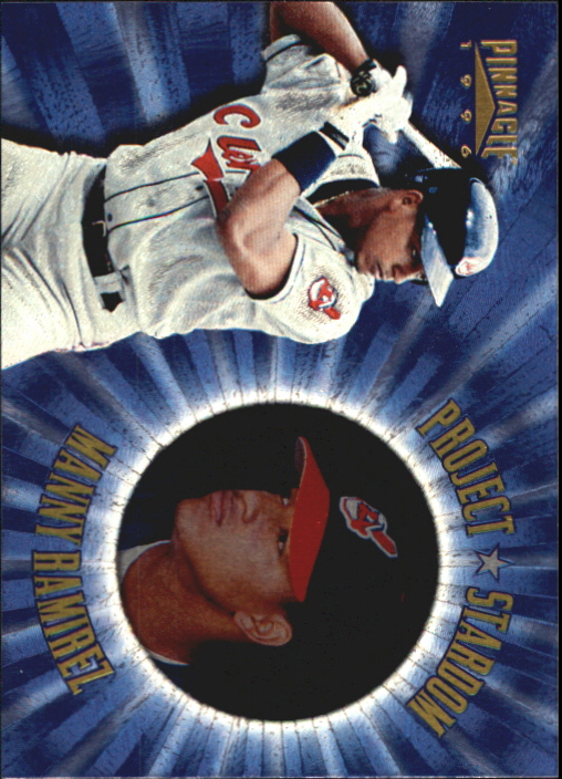 1996 Pinnacle Project Stardom #14 Manny Ramirez